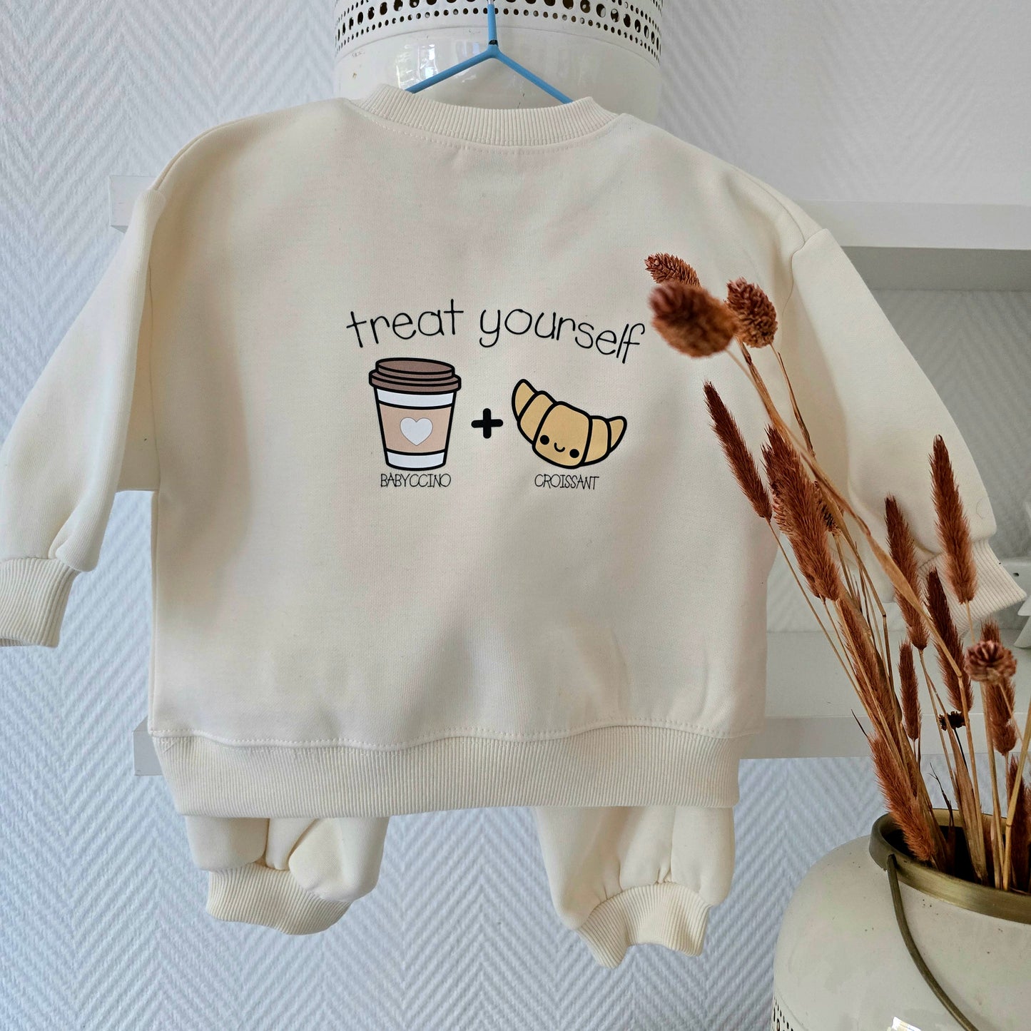 Babyccino & Croissant Jogger Set