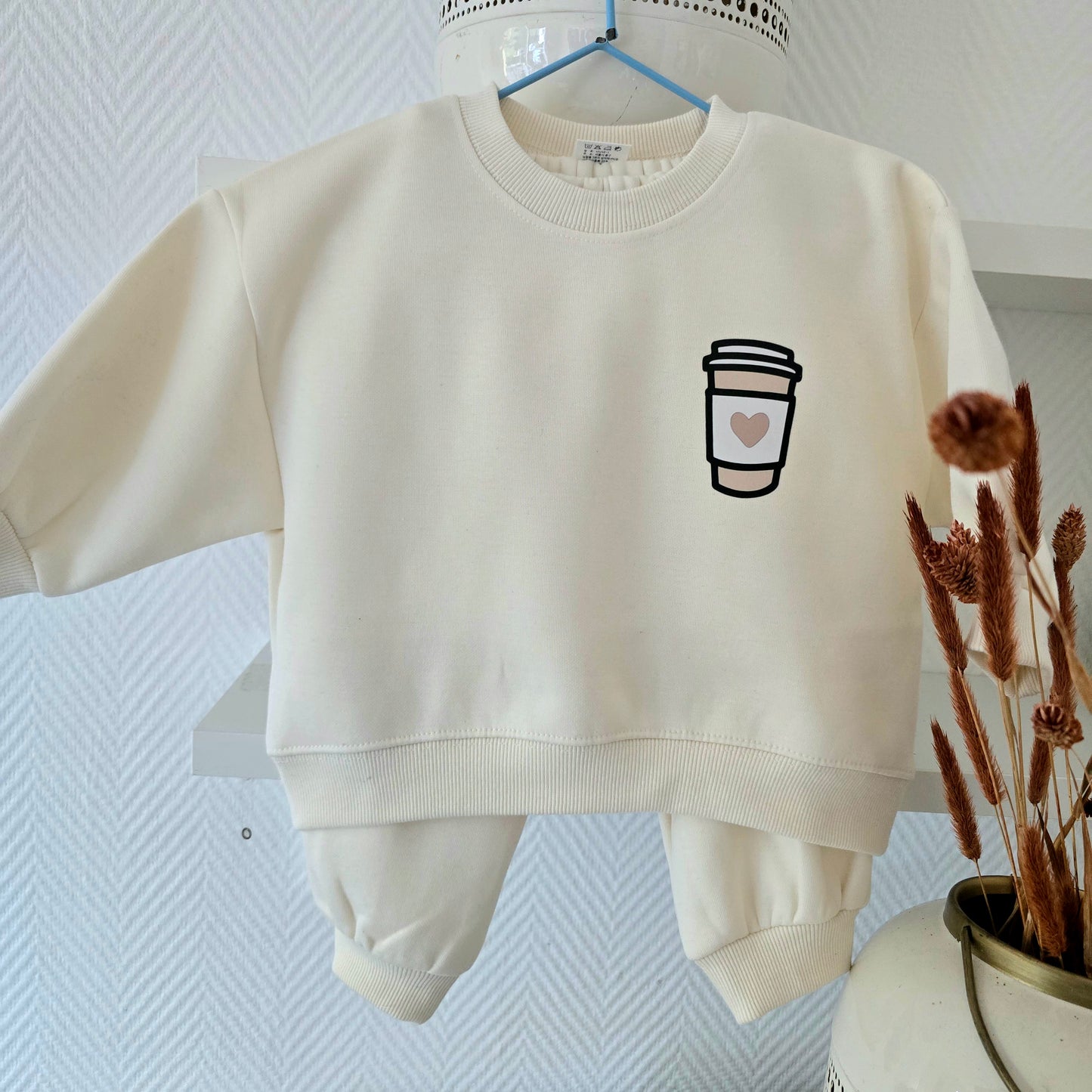 Babyccino & Croissant Jogger Set