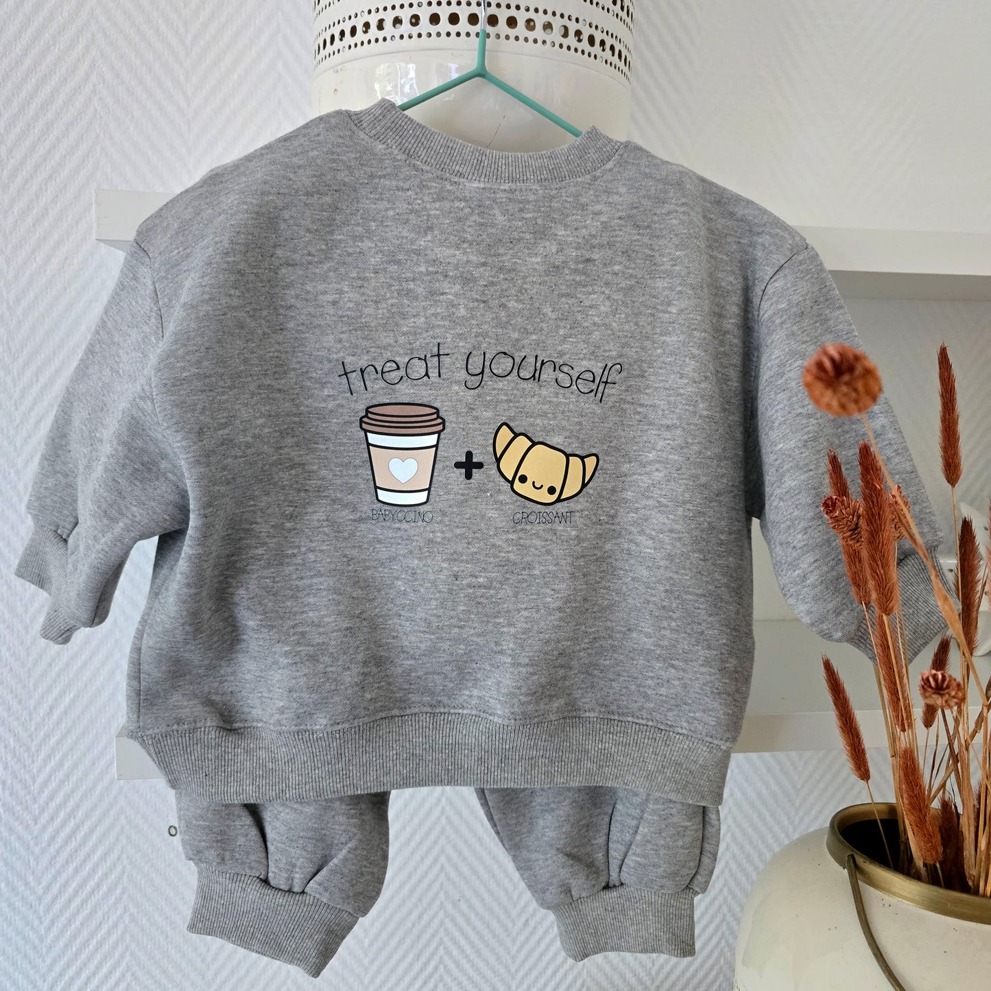 Babyccino & Croissant Jogger Set