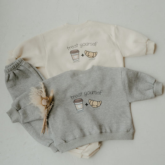 Babyccino & Croissant Jogger Set