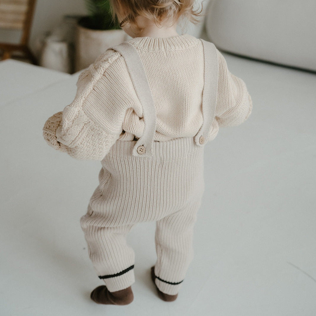 Vintage Strick Latzhose