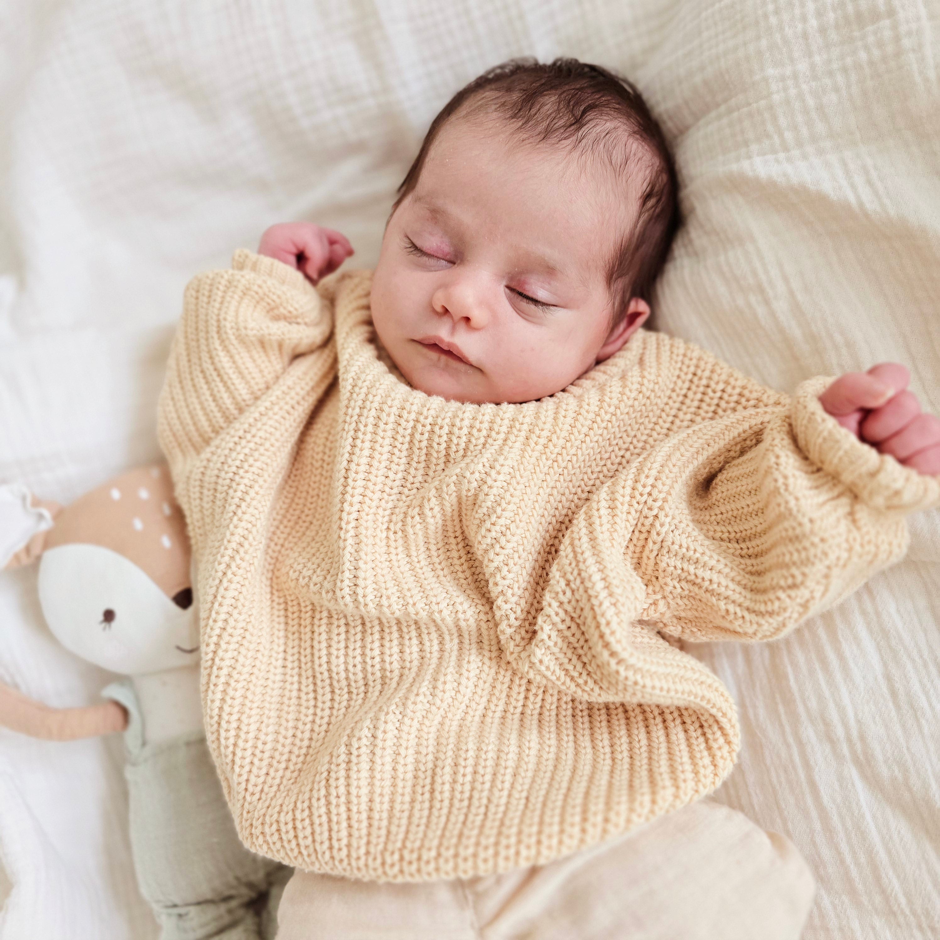 Knit Cardigan Baby Unisex