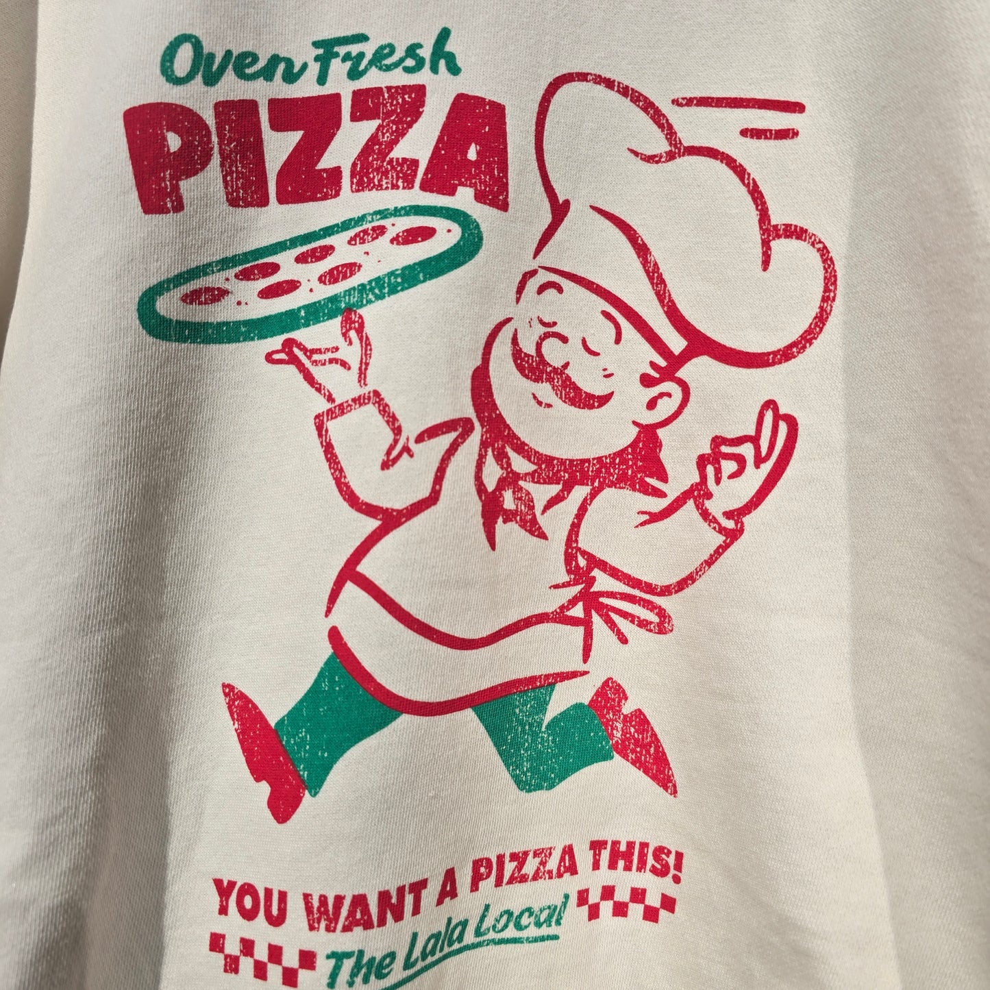 Fresh Pizza Sweater Mom