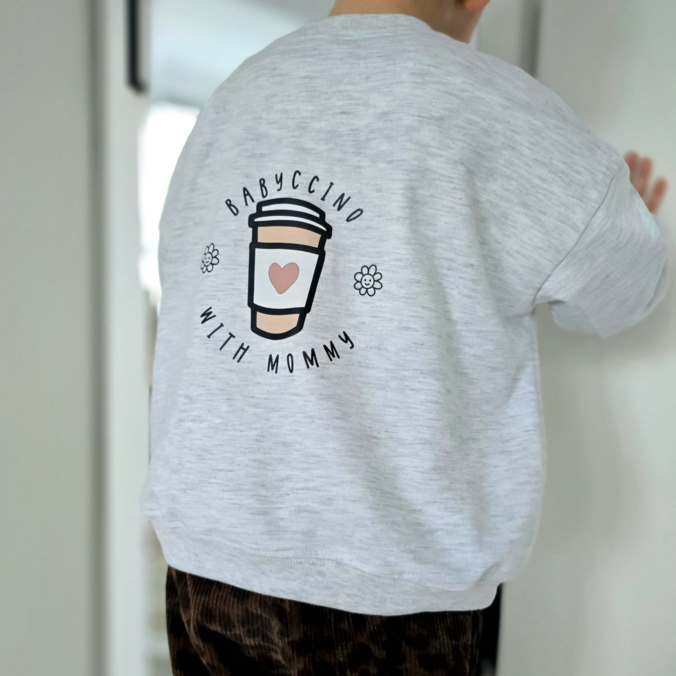 Babyccino with Mommy Sweater