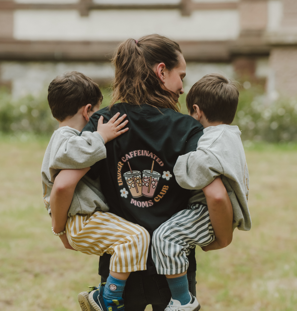 Under Caffeinated Moms Club T-Shirt