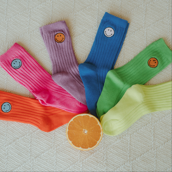 Smiley Dudie Socks