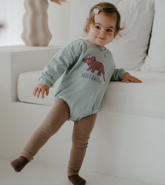 Dino Romper mint