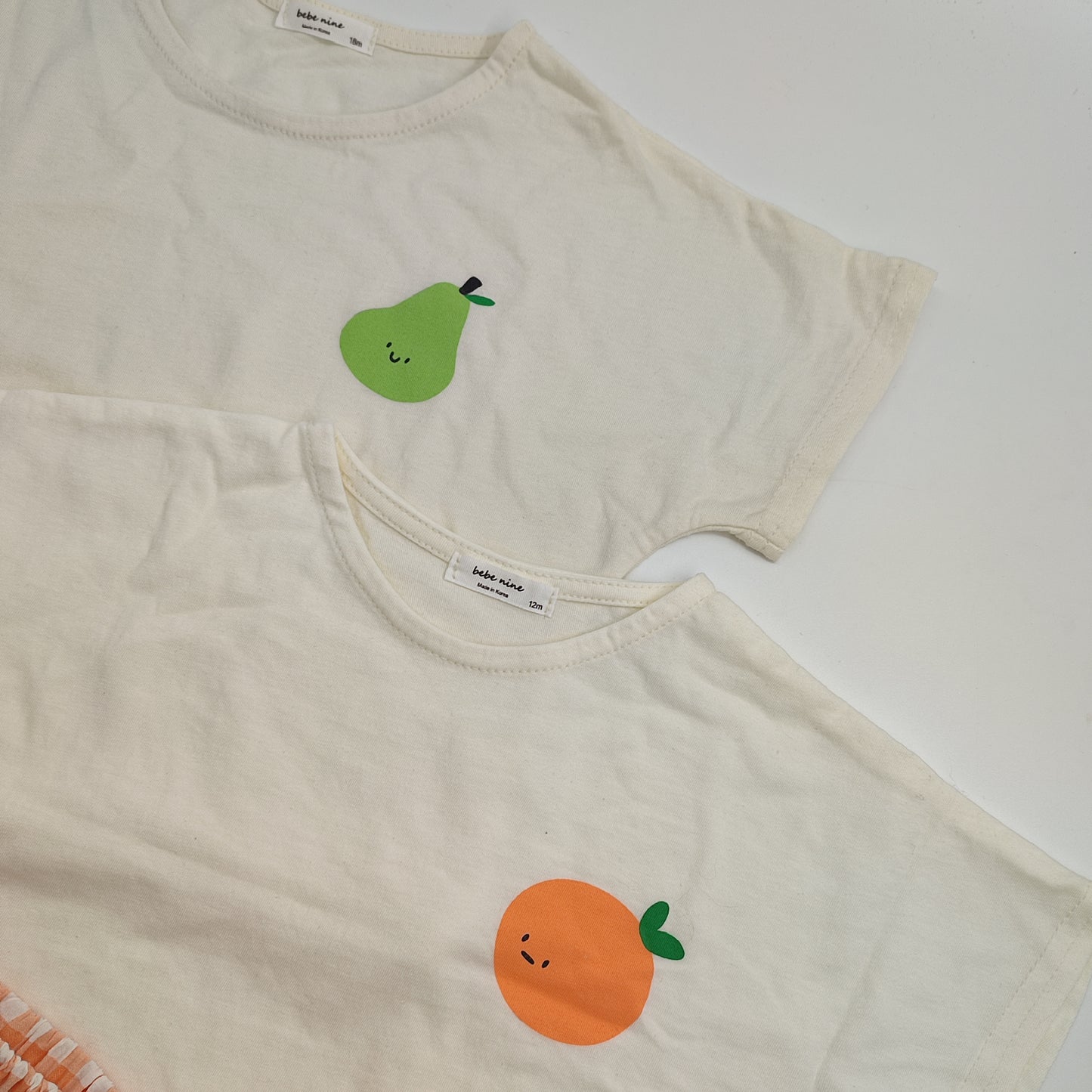 Orange Set T-Shirt & Bloomer