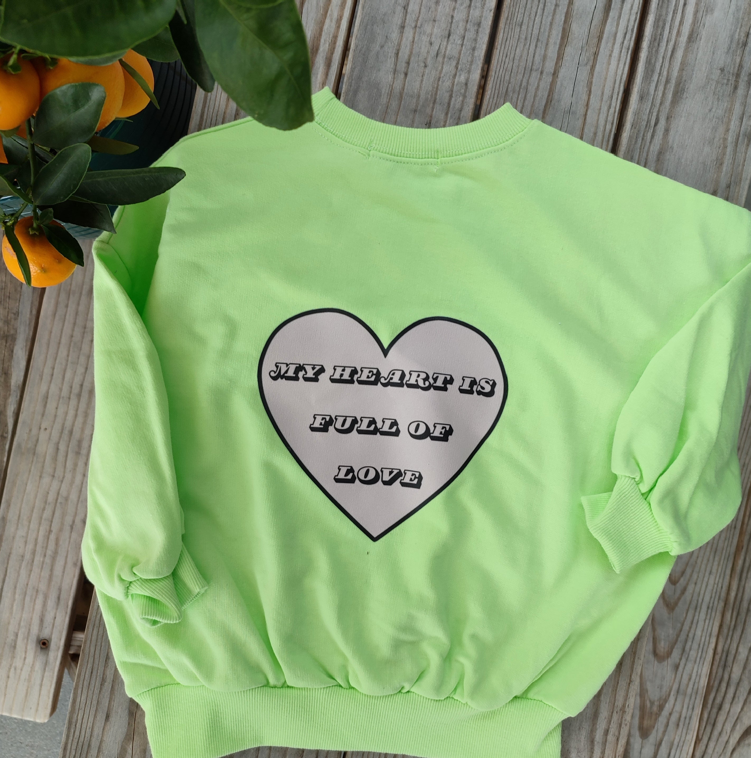My heart is full of love Sweater
