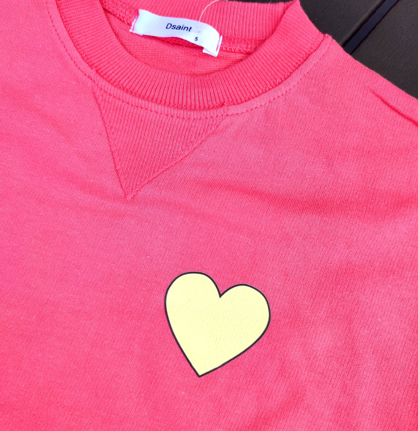 My heart is full of love Oversize Sweater