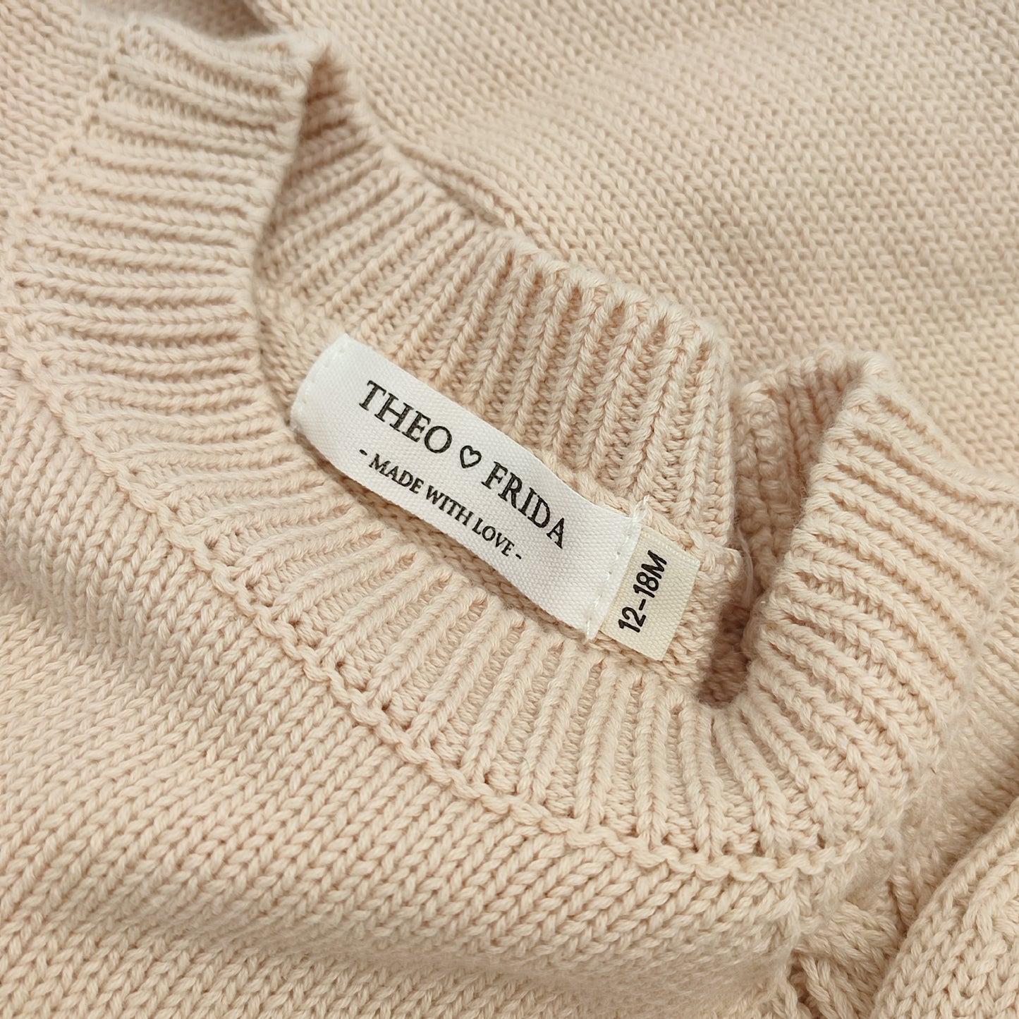 Smiley Knit Pullover