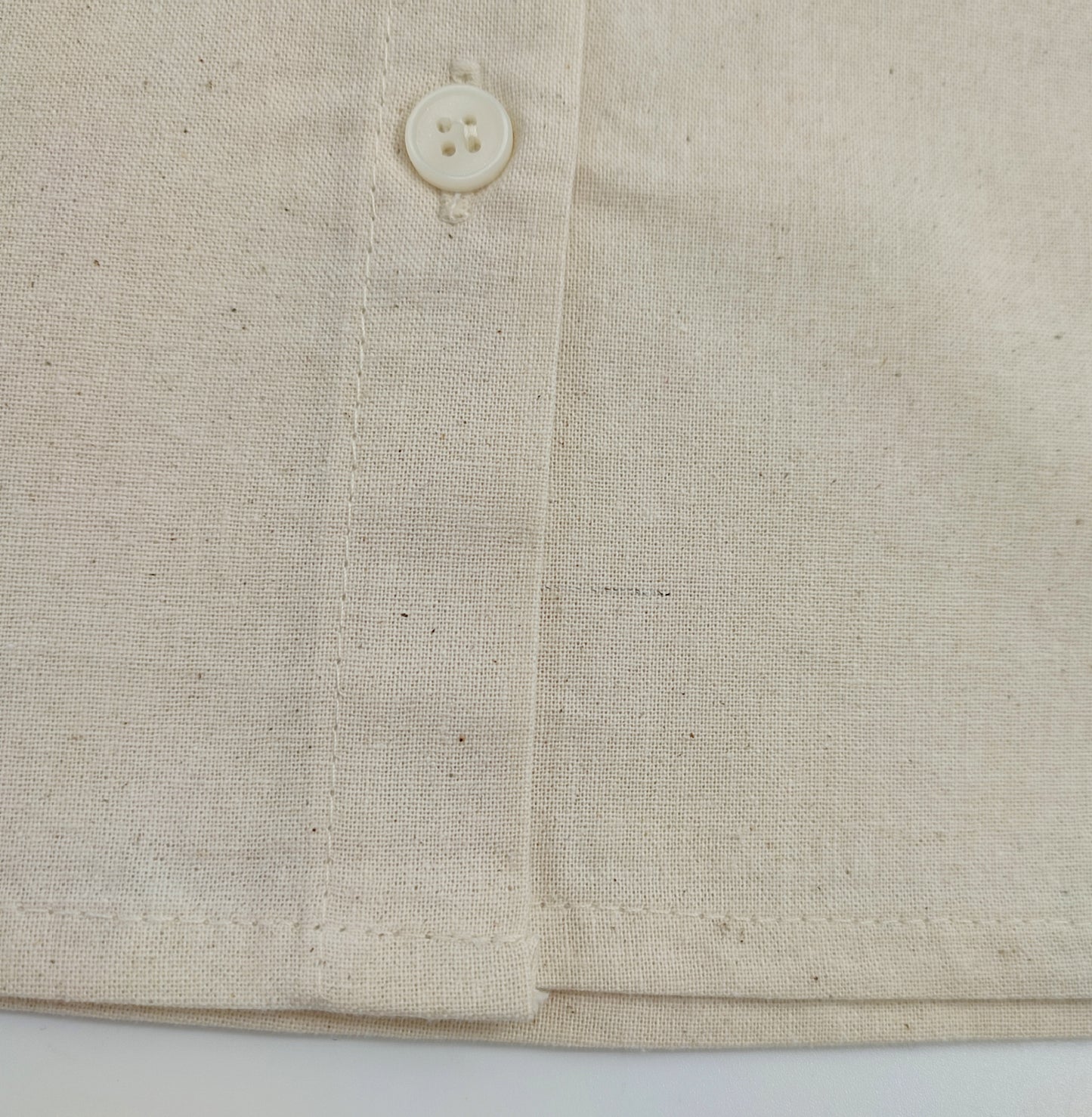 Vintage Leinen Bluse