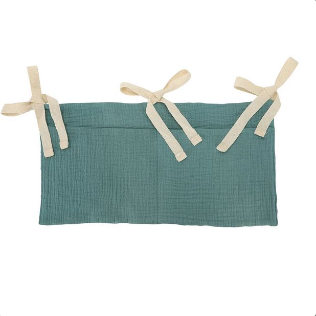 Musselin Babybett Organizer