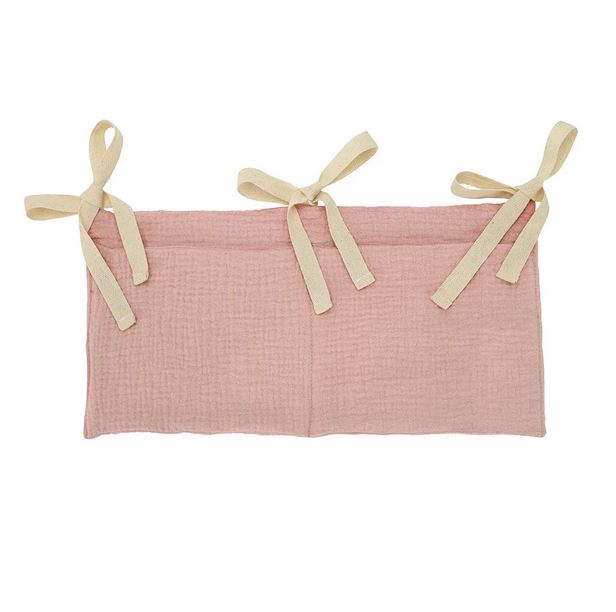 Musselin Babybett Organizer