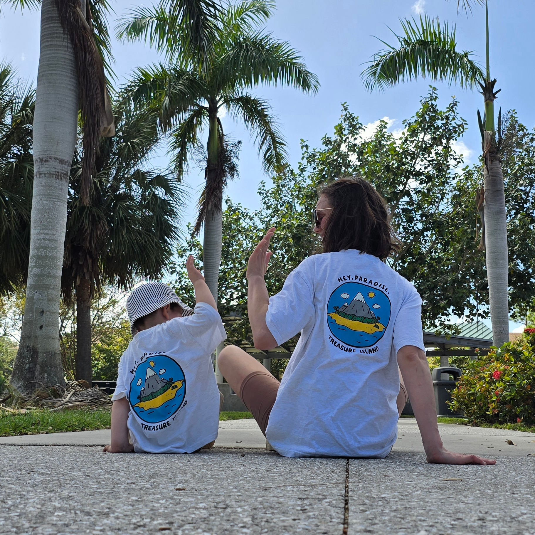 Kids Shirt Hey Paradise