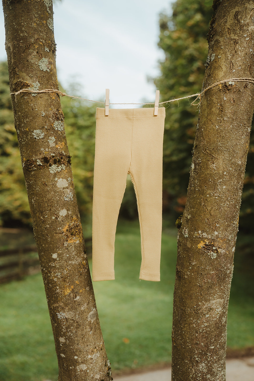 Ripp Leggings pastell