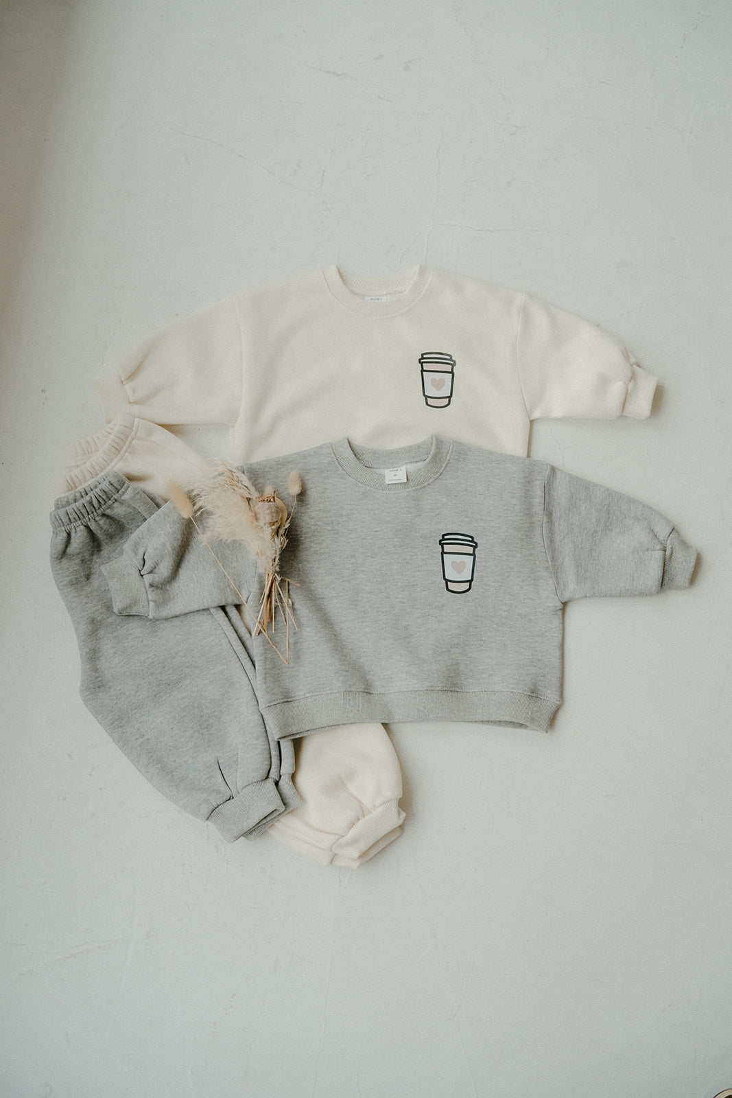 Babyccino & Croissant Jogger Set