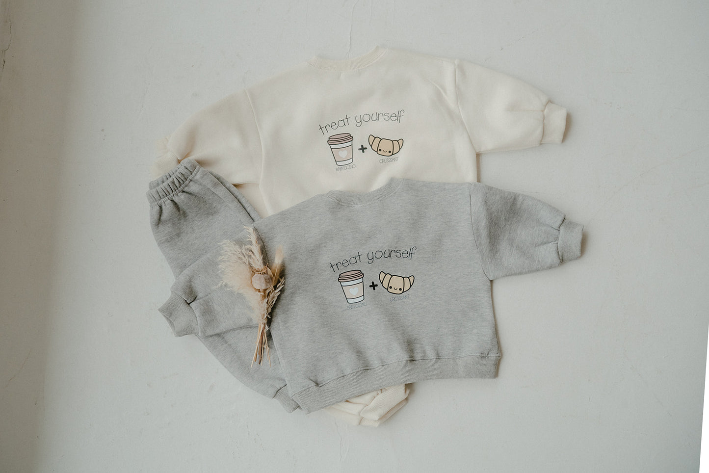 Babyccino & Croissant Jogger Set