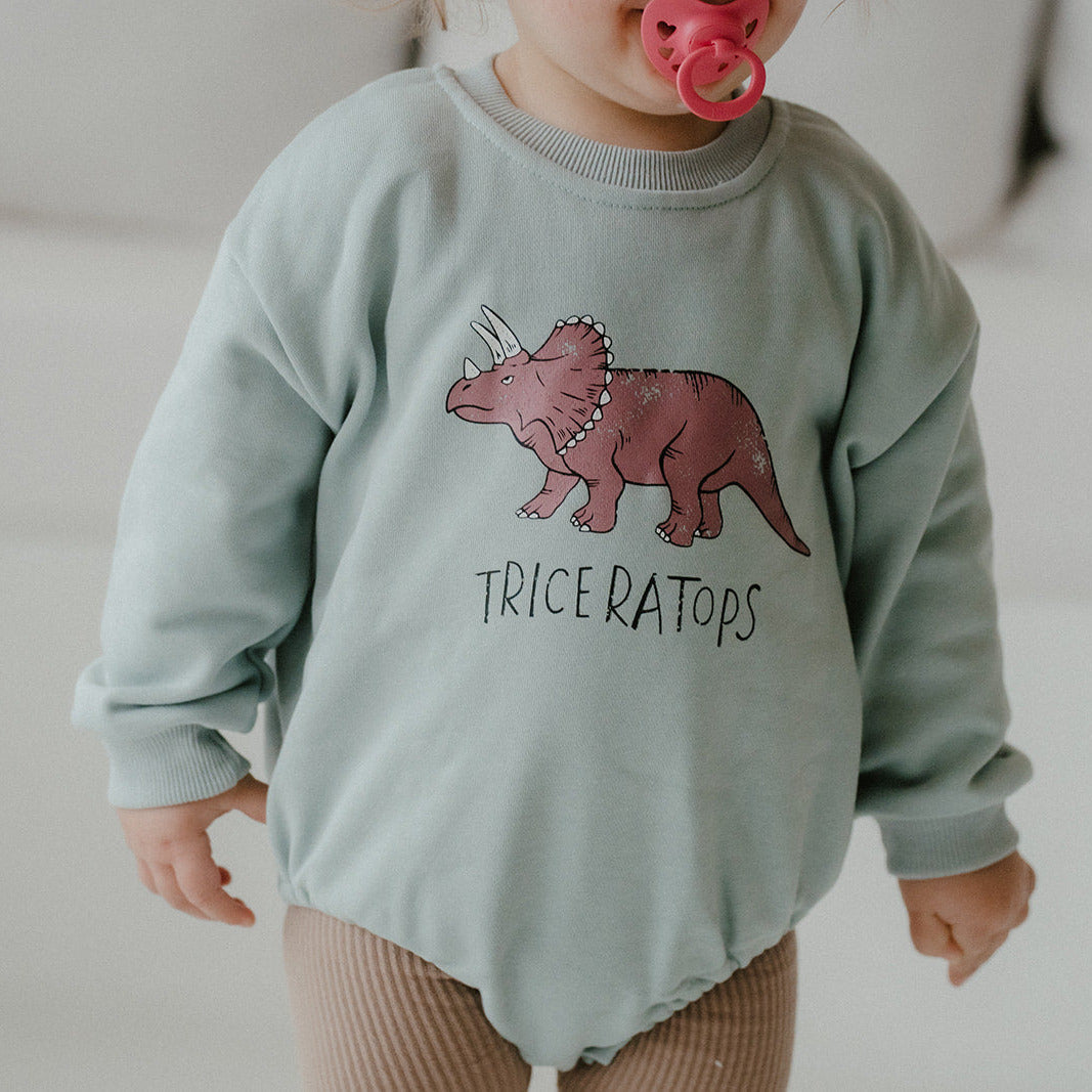 Dino Romper mint