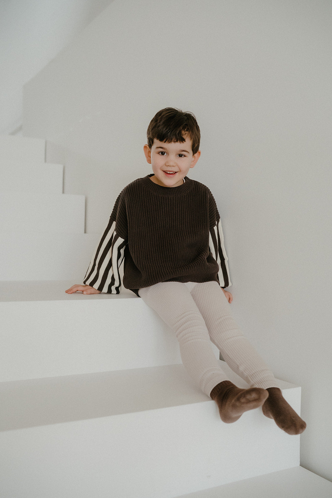 Circus Knit Pullover brown