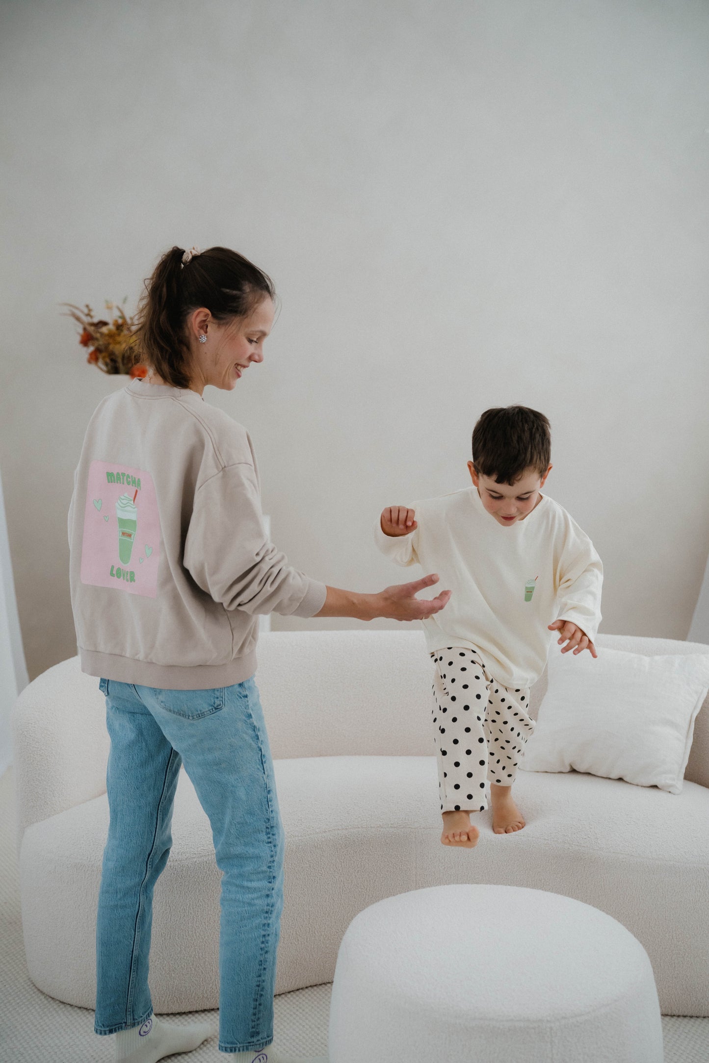 Mom's Matcha Date Sweatshirt