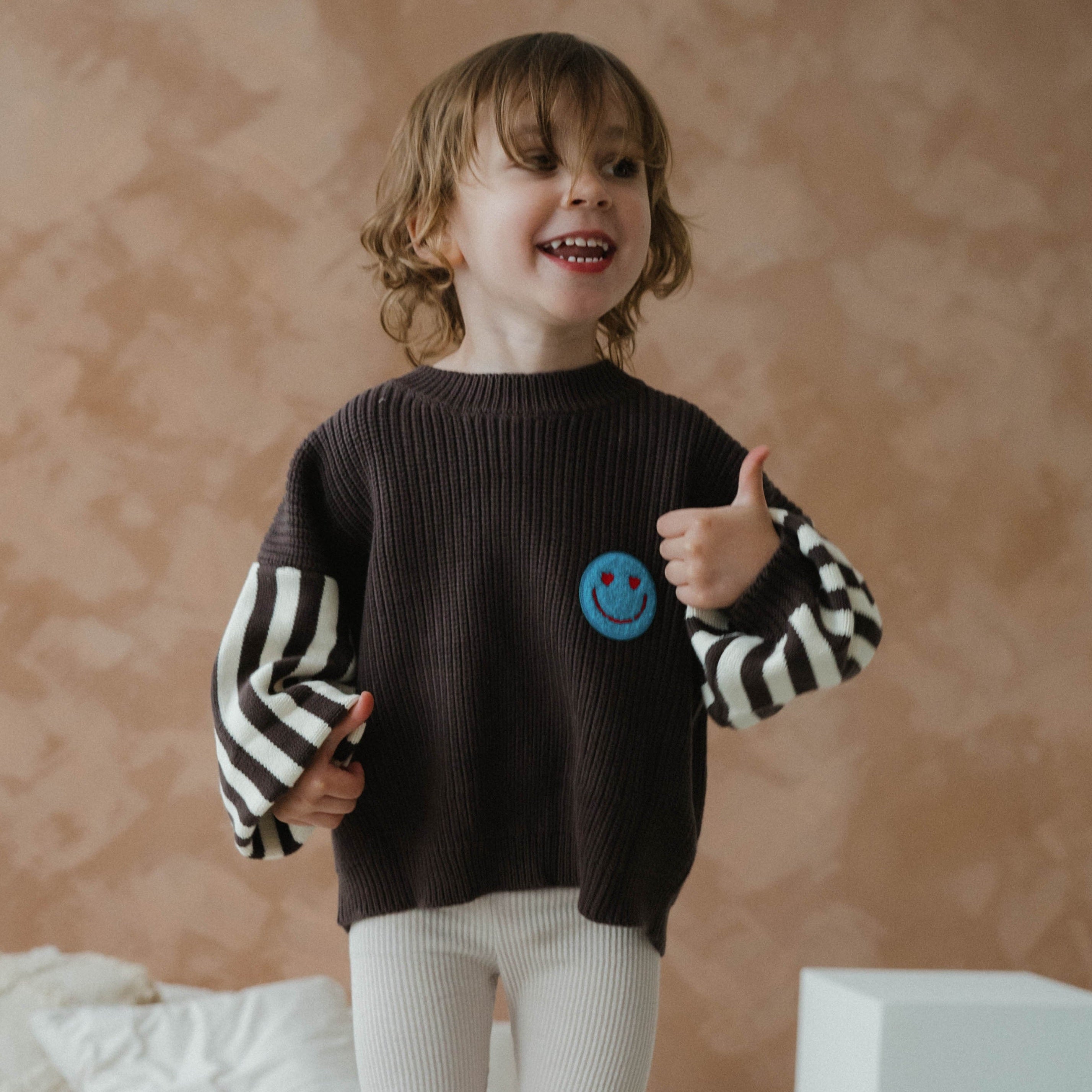 Circus Knit Pullover brown