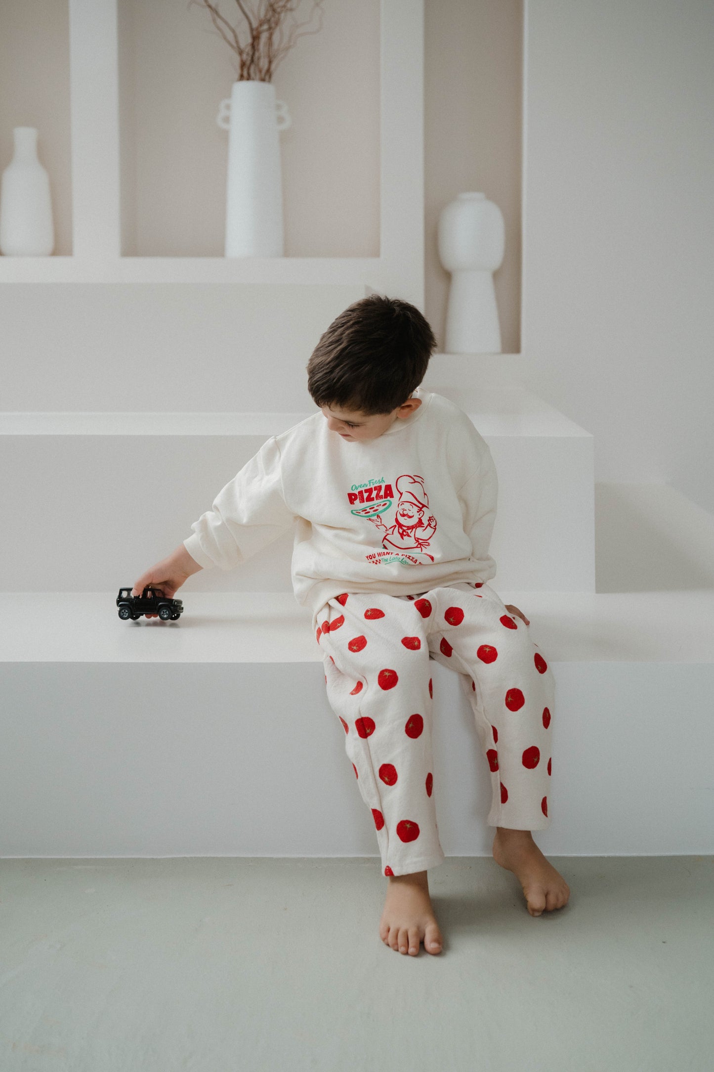 Fresh Pizza Kids Pullover