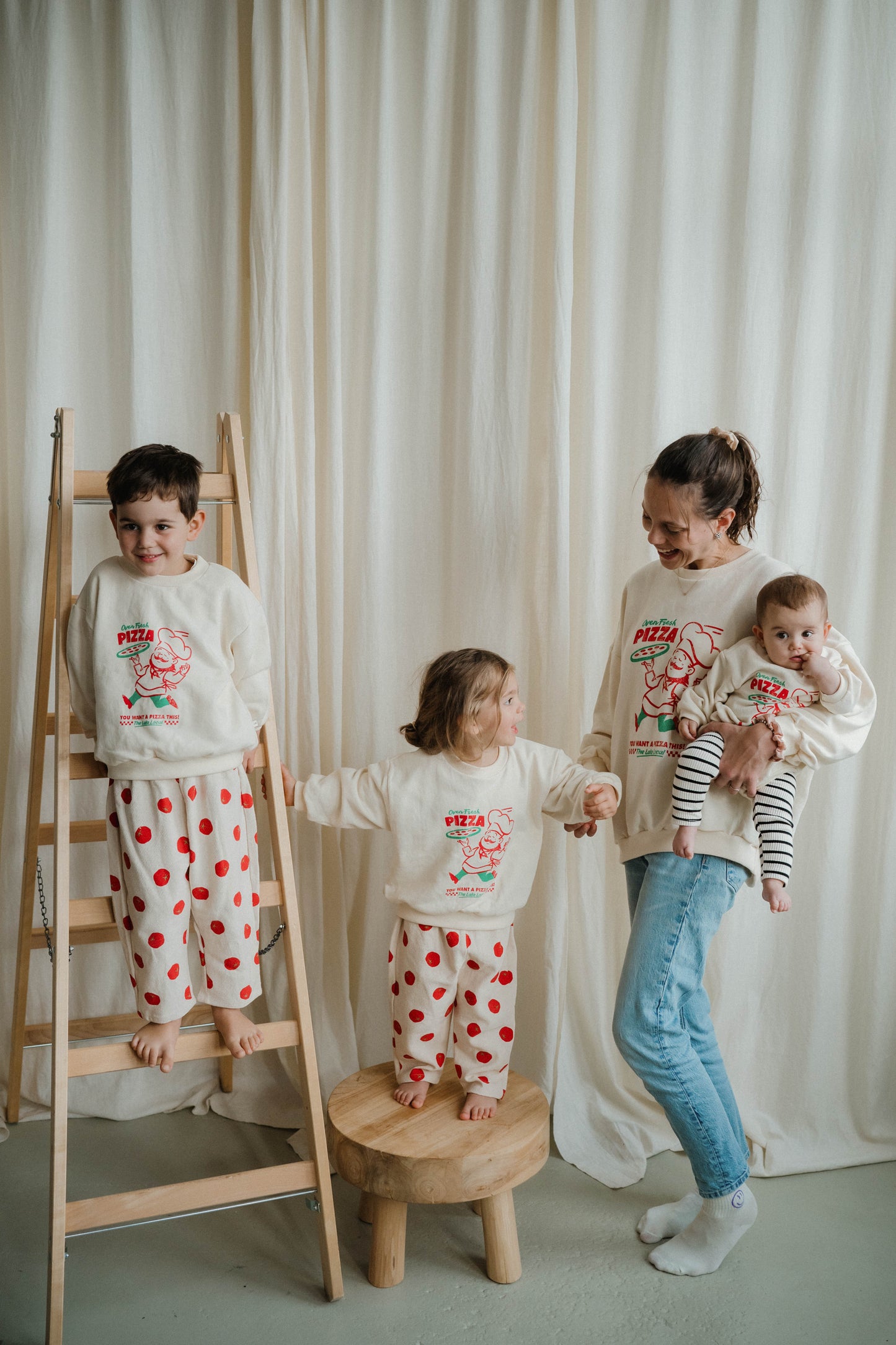 Fresh Pizza Kids Pullover