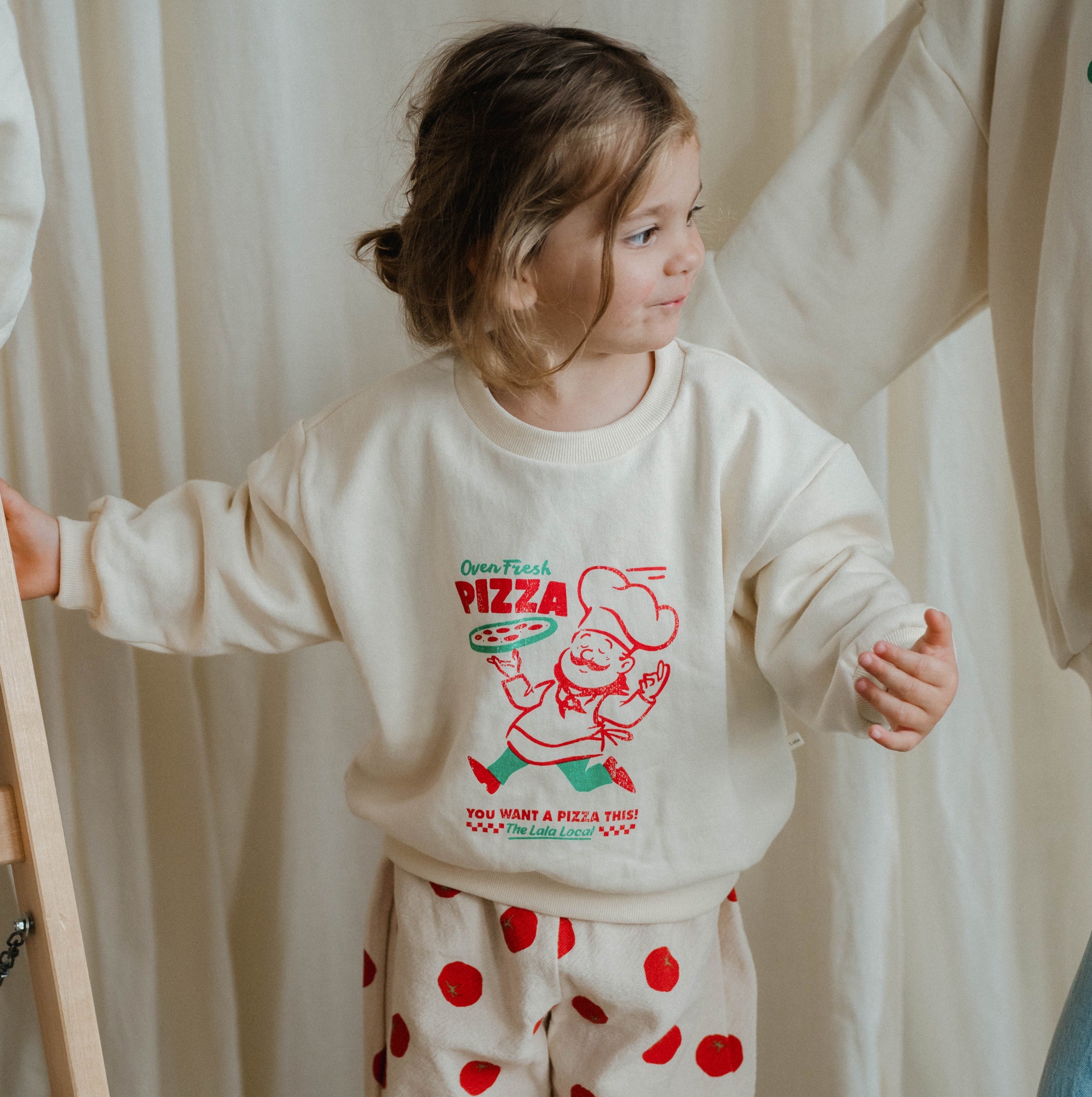 Fresh Pizza Kids Pullover