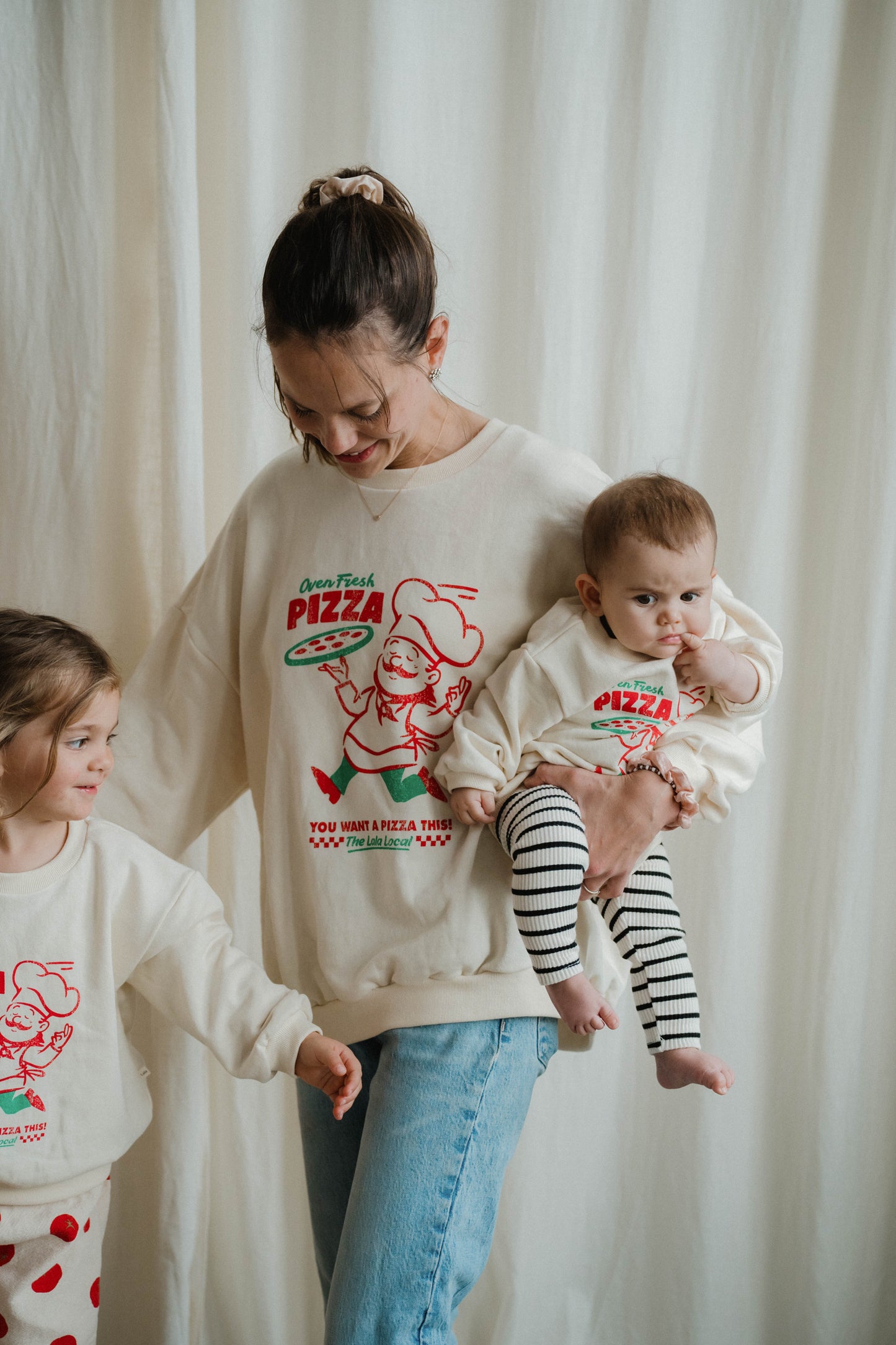 Fresh Pizza Kids Pullover