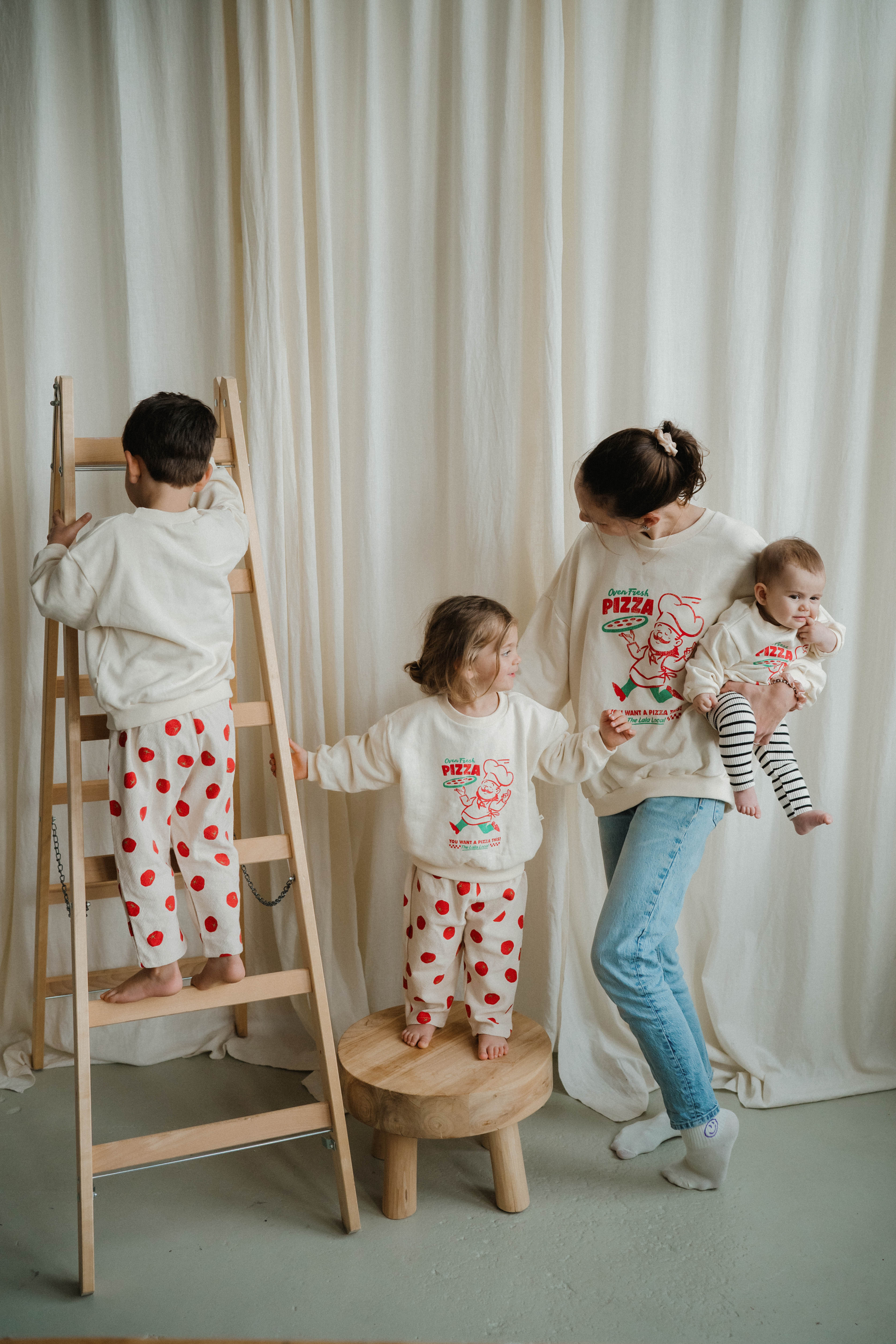 Fresh Pizza Kids Pullover