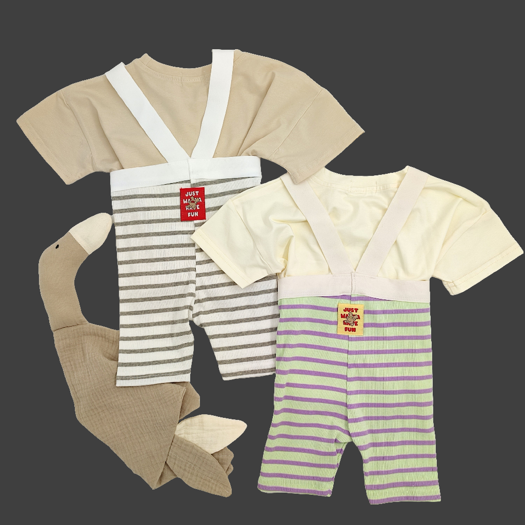 Fun Stripe Summer Leggings