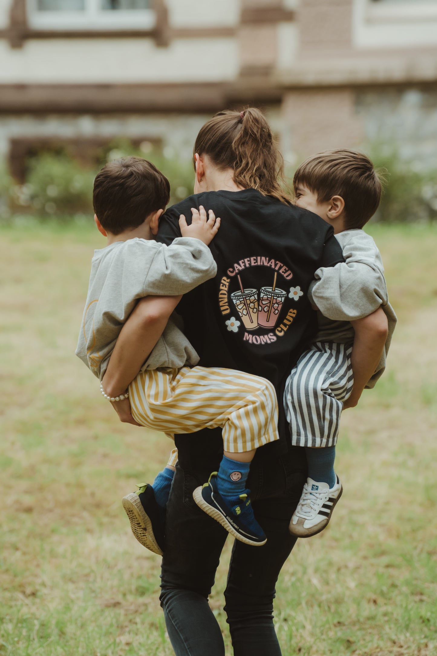 Under Caffeinated Moms Club T-Shirt