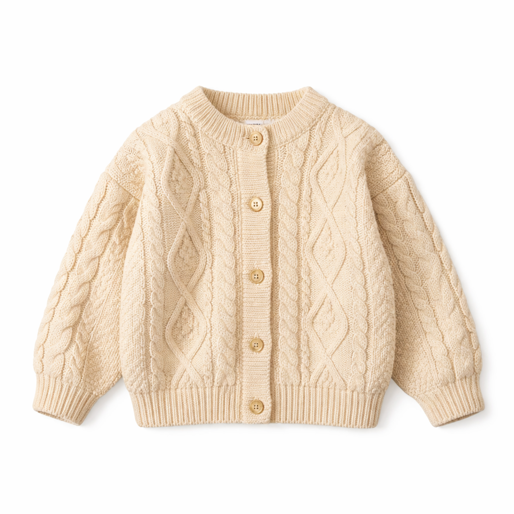 Preloved Chunky Knit Cardigan