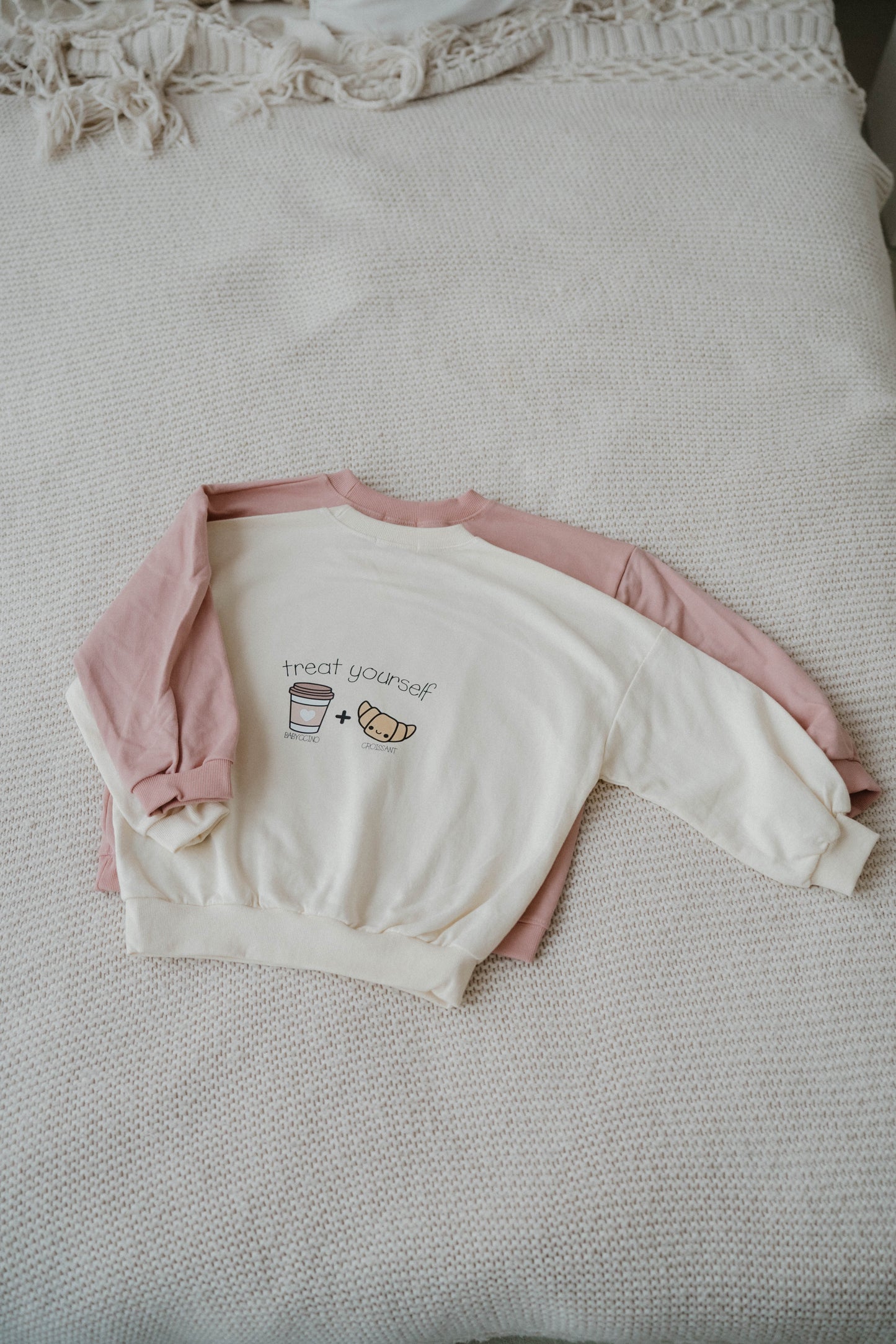 Babyccino & Croissant Sweater