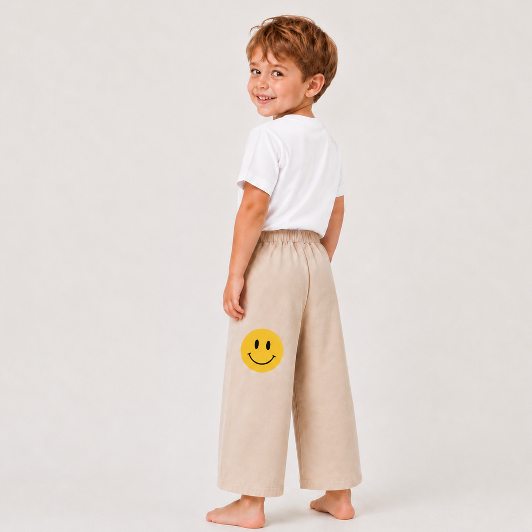 Smiley Culotte beige