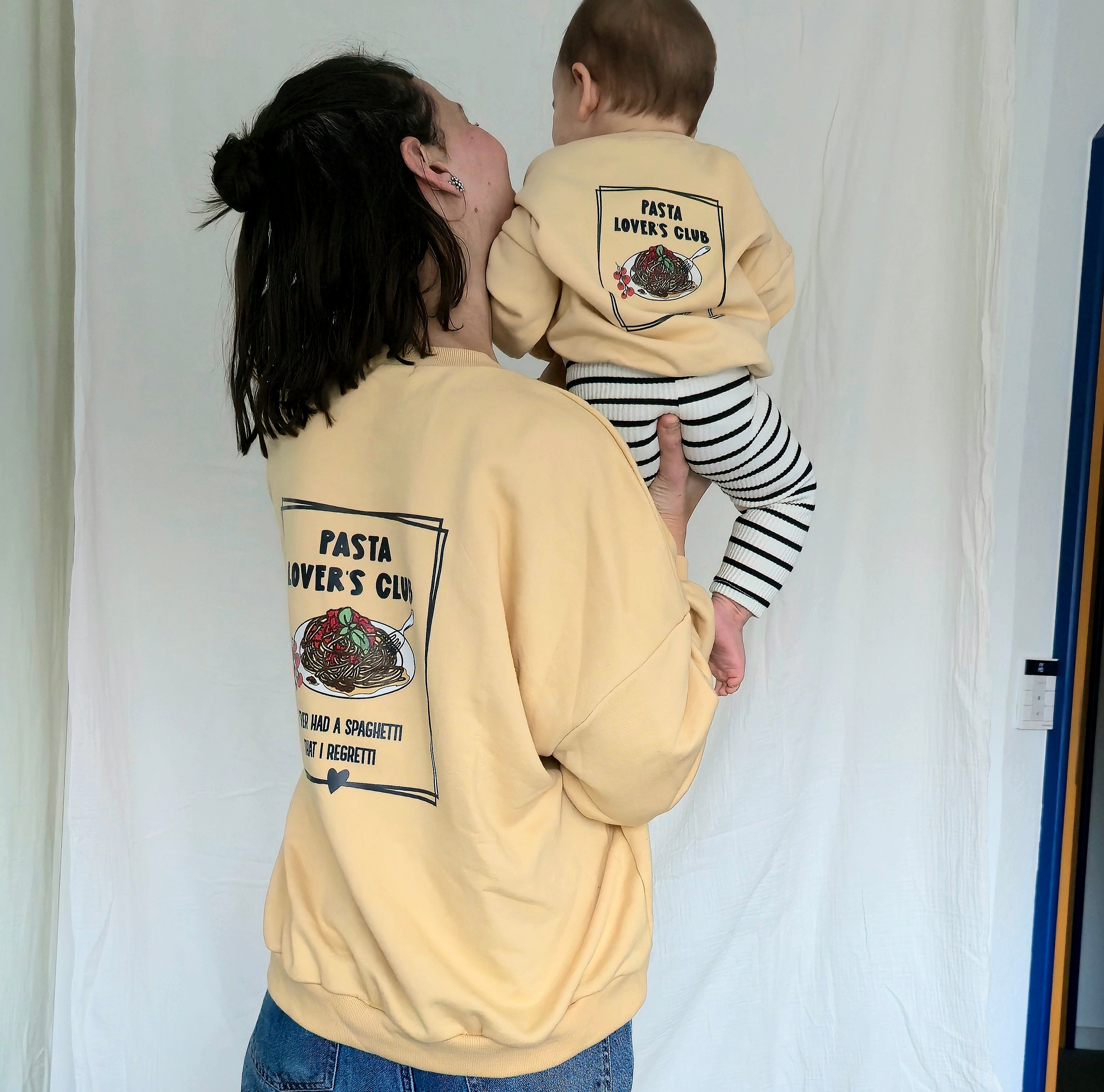 Pasta Lovers Mom Sweater