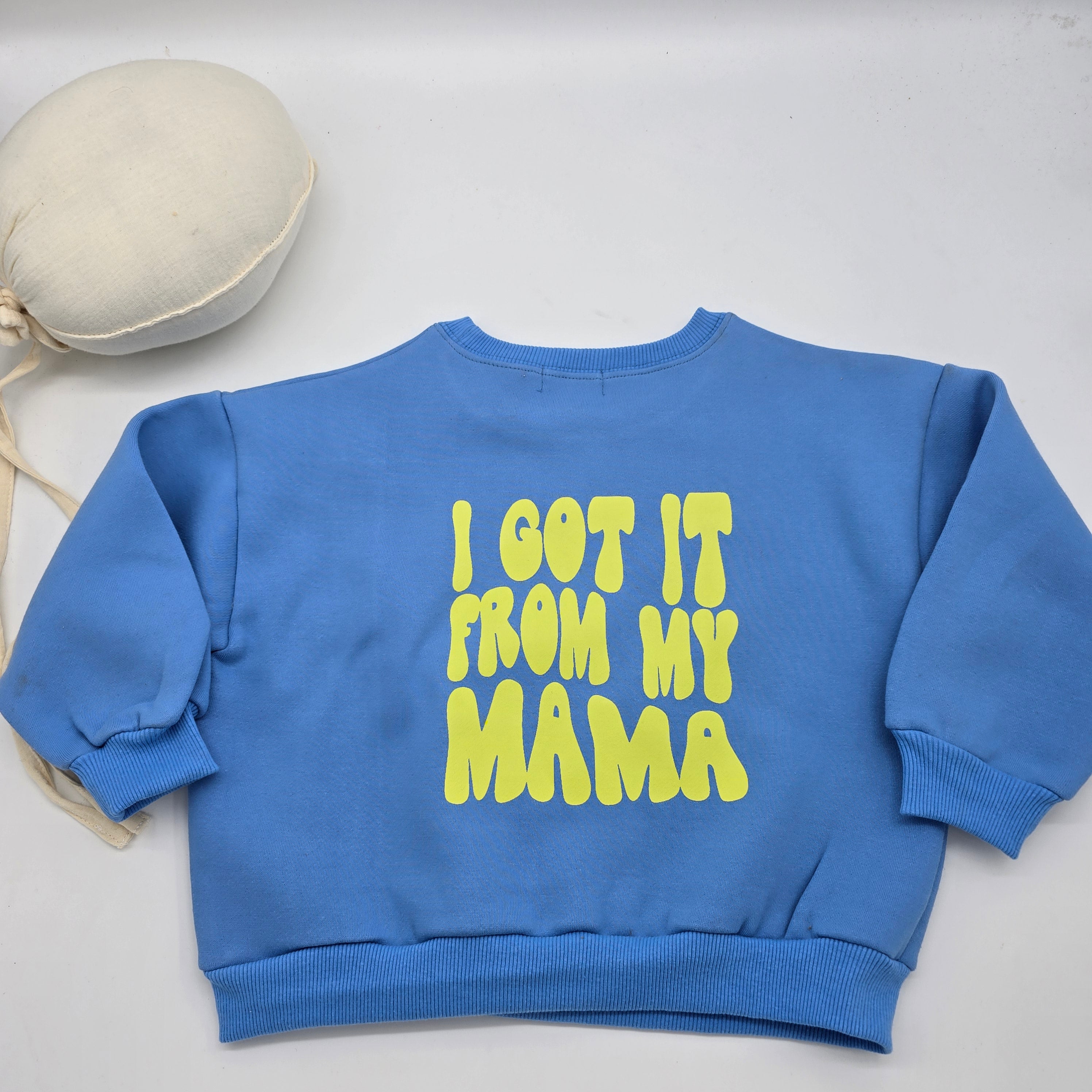 I got it from my mama heavy Pullover