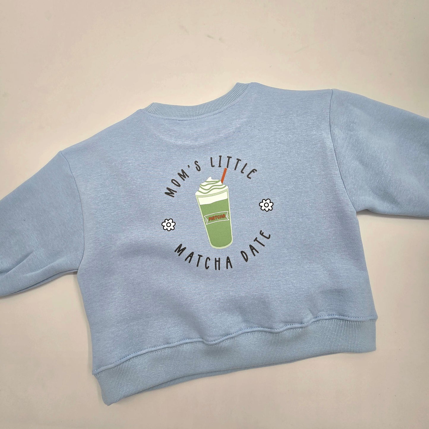 Moms little Matcha Date Pullover