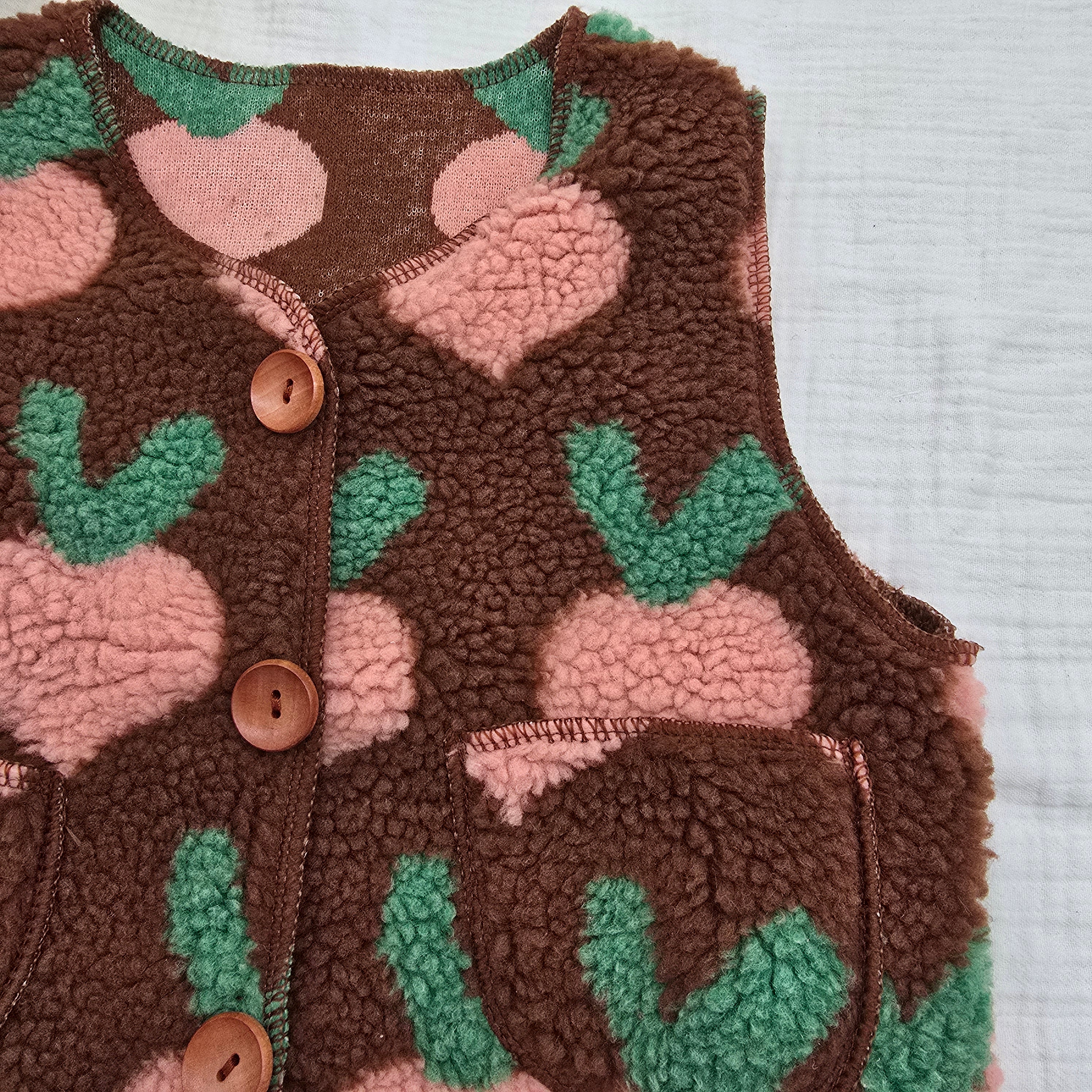 Radish Teddy Vest