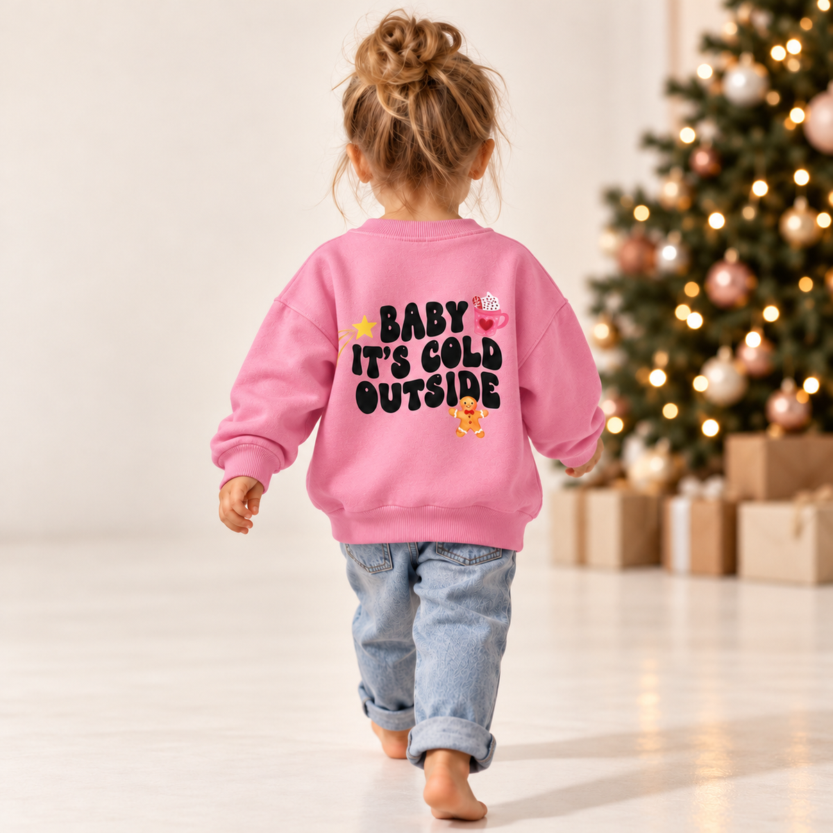 Baby its cold outside heavy Pullover