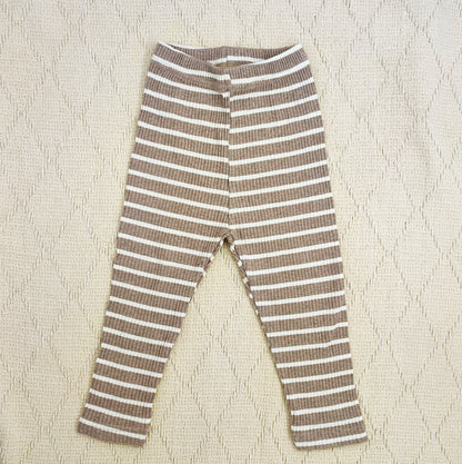 Ripp Leggings black n' beige