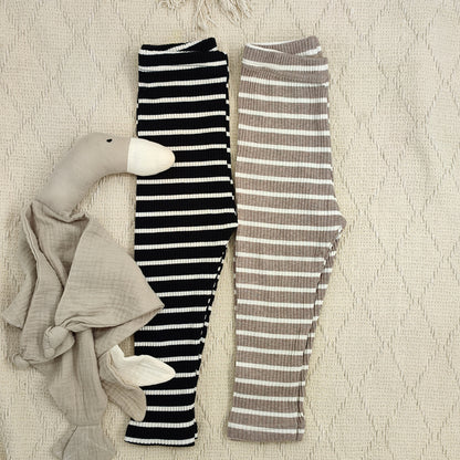 Ripp Leggings black n' beige