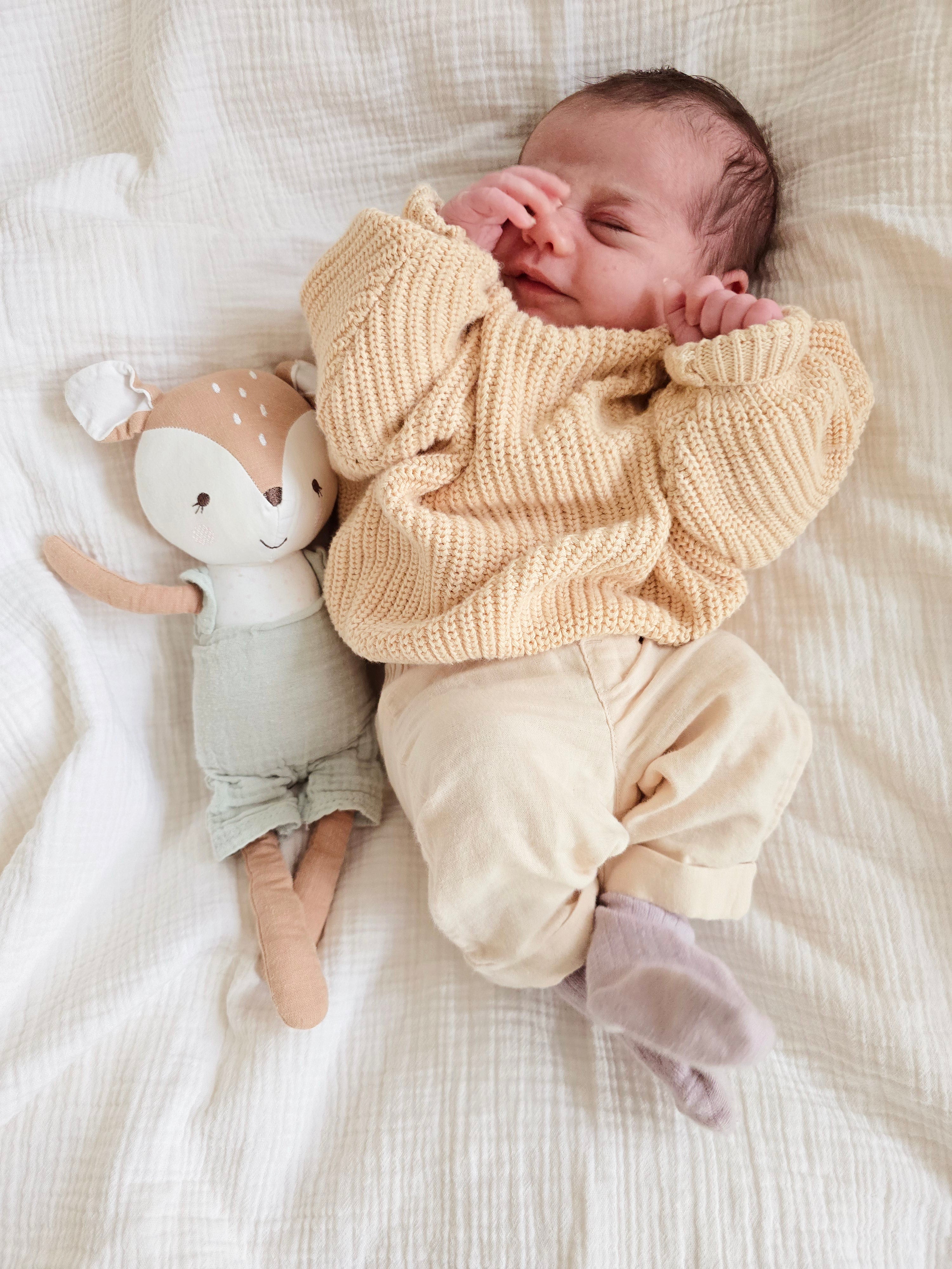 Knit Cardigan Baby Unisex