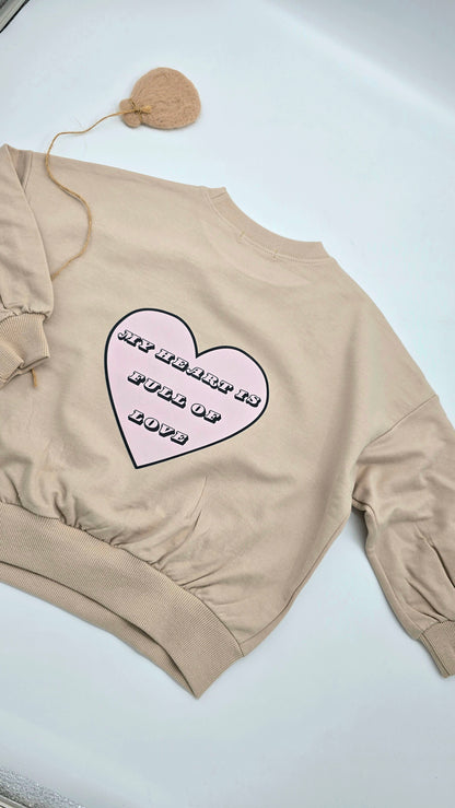 Full of love oversize Sweater