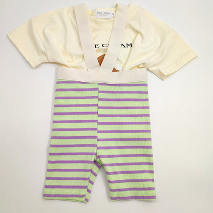 Fun Stripe Summer Leggings