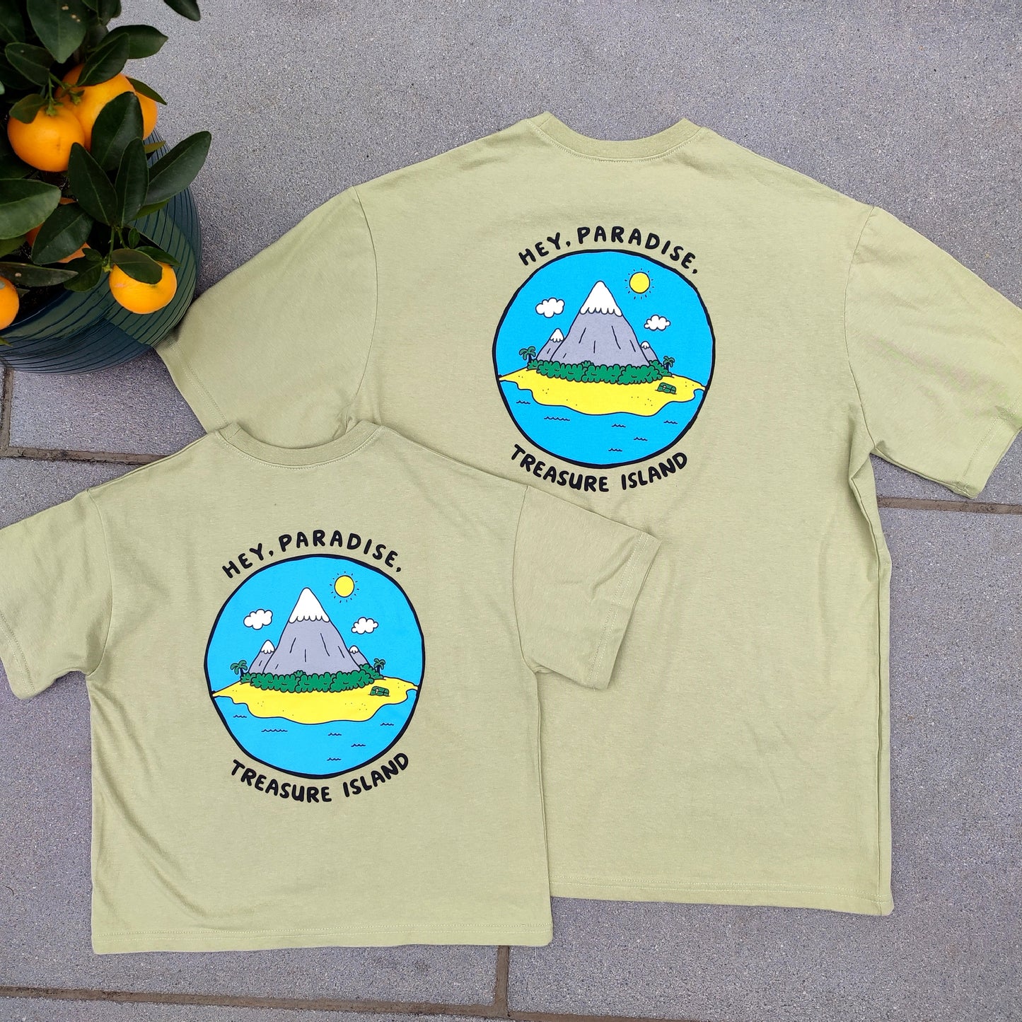 Mini Shirt Hey Paradise