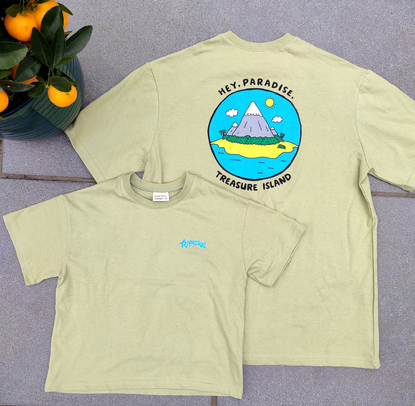 Mini Shirt Hey Paradise