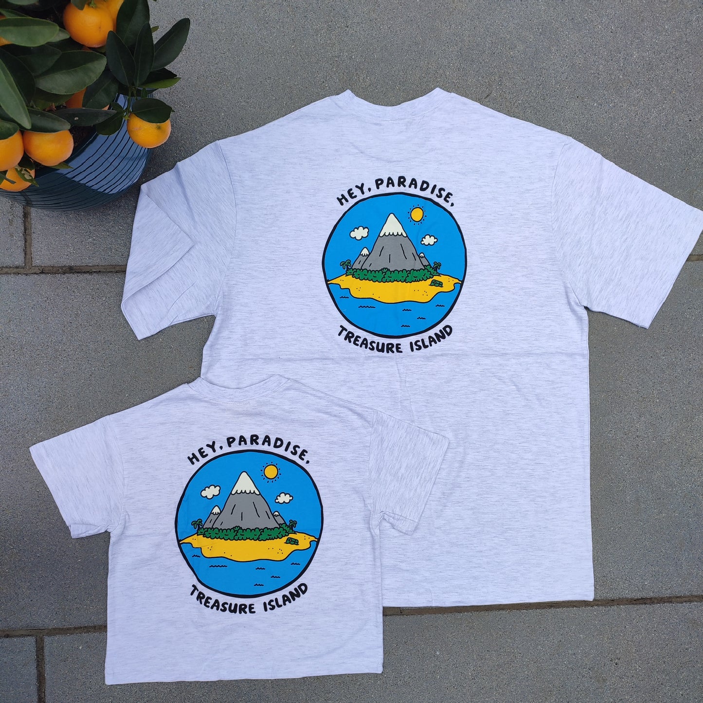 Mini Shirt Hey Paradise