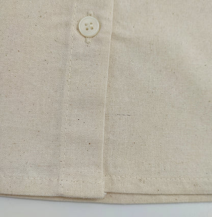 Vintage Leinen Bluse